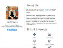 Tablet Screenshot of jonkhaykin.com